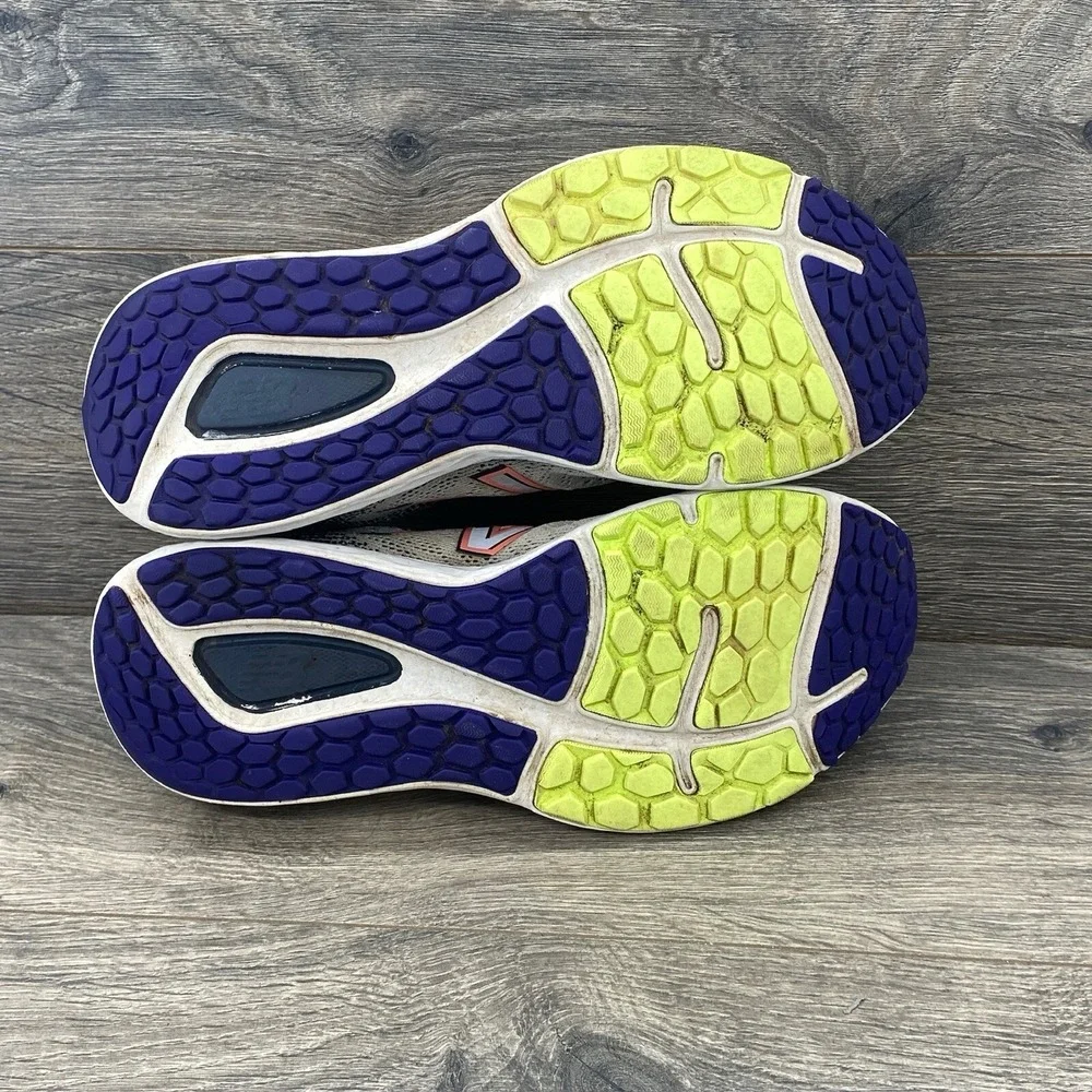 New Balance 680 Fresh Foam Women's Running Shoes Size 8 White Blue Walking - Picture 11 of 13